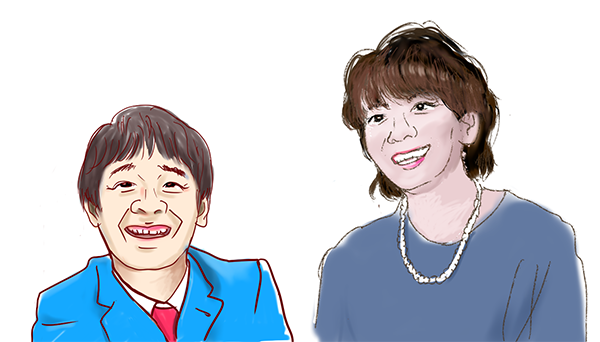 ヤマザキマリさんと銀シャリ鰻さん