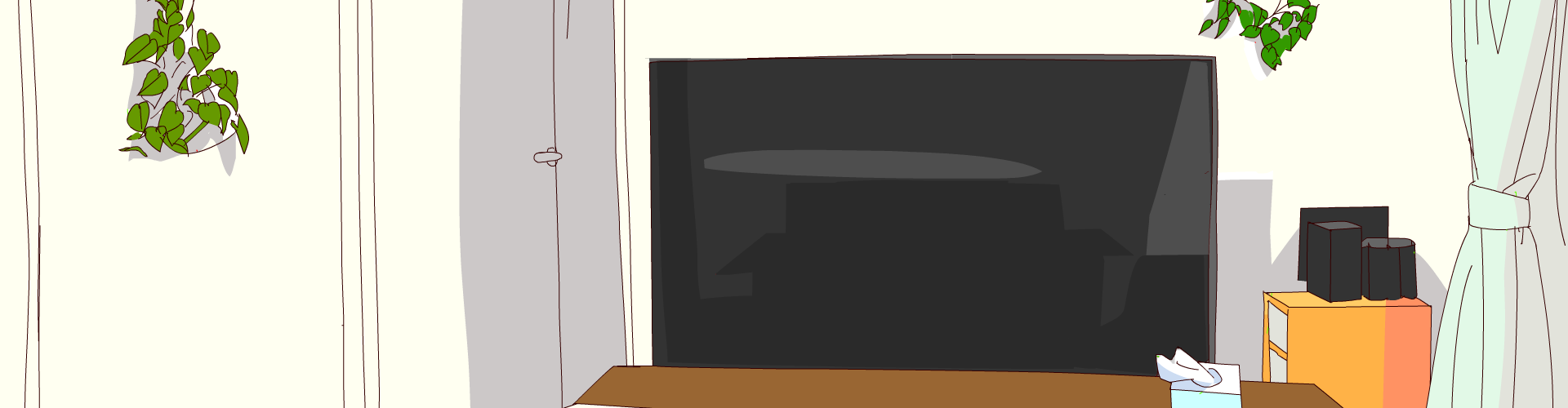 居間のテレビのひとりごと